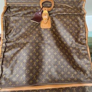 Genuine Vintage Louis Vutton garment bag. .